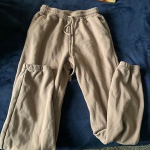 Tan joggers